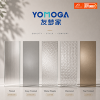 Puerta Interior de Aluminio de Perfil Delgado Minimalista Yomoga con Vidrio y Envío Rápido