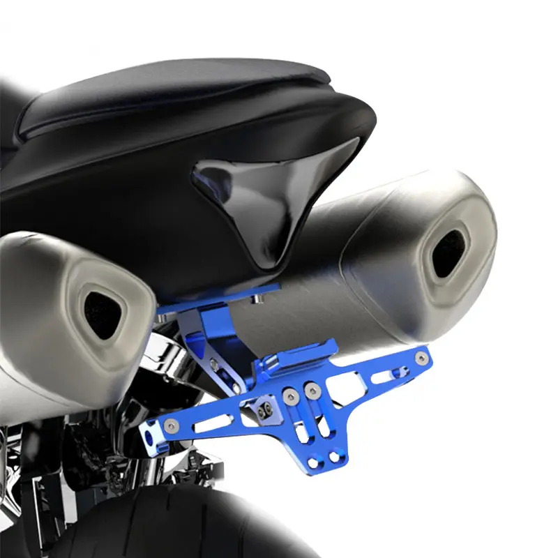 Moto Targa Posteriore Supporto Del Supporto e Accendere La Luce di Segnale Per La Honda Per Kawasaki Z750 Z800 Per YAMAHA MT07 MT09 MT10 R1 3