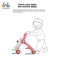 Konig Enfants Andador Juguetes Para Bebes Push/Drag Toys Poussettes marchettes pour bébés marcheurs d'activités avec musique et lumière