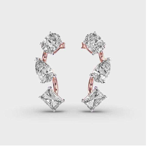 Pendientes de Diamantes Cultivados en Laboratorio, Estilo Solitario Clásico, Alta Demanda |   Elementos Esenciales de Joyería Fina Atemporal para Mujeres Certificadas - Product Image 6