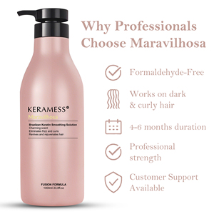 <span class=keywords><strong>Trattamento</strong></span> Lisciante <span class=keywords><strong>per</strong></span> <span class=keywords><strong>Capelli</strong></span> alla <span class=keywords><strong>Cheratina</strong></span> con Risultato Garantito <span class=keywords><strong>per</strong></span> <span class=keywords><strong>Capelli</strong></span> Ricci e Crespi, Adatto ai Tipi di <span class=keywords><strong>Capelli</strong></span> Indiani, Africani e Mediorientali - Product Image 4