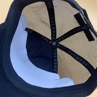 Casquette de baseball unisexe pour adulte, personnalisée, de type trucker, en néoprène durable, résistante à l'eau, avec patch en caoutchouc 3D de haute qualité, 6 panneaux