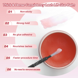 Lash Lift Keo Balm Thạch Lash Lift Chất Kết Dính Mạnh Mẽ Dính Trái Cây Hương Vị Lông Mi Lông Mày Perm Keo Balm Lông Mày Cán Gel Trung Quốc - Product Image 4