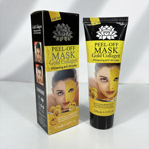 Mascarilla de colágeno personalizada para <span class=keywords><strong>limpieza</strong></span> de poros, eliminación de arrugas y acné, Control de aceite, carbón <span class=keywords><strong>activado</strong></span>, nariz, espinillas, poros, mascarilla - Product Image 1