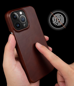 Étui de téléphone en cuir véritable de haute qualité pour <span class=keywords><strong>iPhone</strong></span> 14 pro max étui de téléphone en cuir véritable vintage dur pour <span class=keywords><strong>iPhone</strong></span> 14 pro <span class=keywords><strong>13</strong></span> 12 11 - Product Image 2