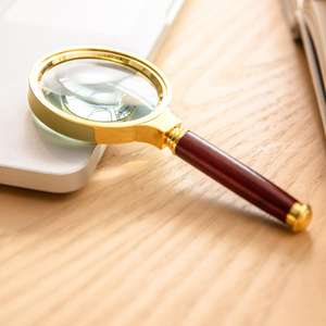 Lente d'Ingrandimento Portatile HD 4x con Montatura in Metallo 68MM, 2 Luci LED, Marca LUGER per Identificazione Gioielli - Product Image 6