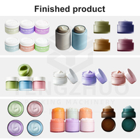 Ligne de production complète automatique de remplissage, de bouchage et d'étiquetage de cosmétiques, solution clé en main pour l'emballage de crème pour les yeux et de lotion