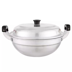 Aluminum <b>Steamer</b> Pot With Basket Double Layer For Steaming And Cooking On Gas Stove - Product Image 2