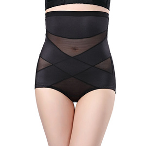 ZhenShangMei da donna a vita alta per il controllo della pancia mutandine modellate con <span class=keywords><strong>pizzo</strong></span> e fiocco modellante per il corpo dimagrante biancheria intima Hipster - Product Image 6