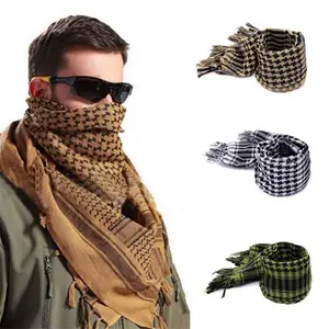 Новый арабский шарф мужской зимний ветрозащитный шарф хлопковые Тонкие повязки для пустыни Многофункциональный мусульманский хиджаб для мужчин
