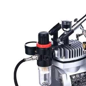 เครื่องพ่นสีเพ้นท์เล็บแบบพกพา110V/220V AC ระบายความร้อนด้วยอากาศแบบไร้น้ำมันสำหรับตกแต่งและระบายสีเล็บ - Product Image 6