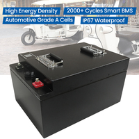Batterie LiFePO4 48V 64V 72V en gros avec BMS pour Rickshaw Électrique, Véhicule Électrique à Basse Vitesse, E-trike, Tuk-tuk Électrique