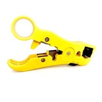 MT-8913 jaune Cat5e automatique électrique coaxial dénudeur câble outil de dénudage dénudeur