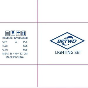 5050RGB <b>LED</b> Strip 5M Kit Ws2812B Epistar Chip Remote Control For Decoration - Product Image 5
