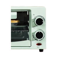 Four électrique domestique multifonctionnel petit et compact pour toasts et tartes, mini-four automatique de 12 litres