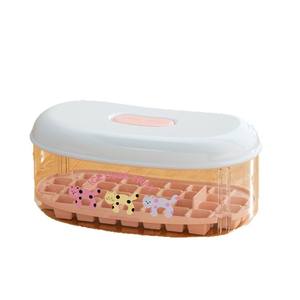 Moule à glaçons carrés Hy-0108 en ABS de qualité alimentaire avec pelle à glace pour le stockage au réfrigérateur domestique - Product Image 5