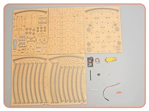 Rompecabezas de Madera, Juguete Educativo, Tren de Ferrocarril, <span class=keywords><strong>Ciencia</strong></span> <span class=keywords><strong>y</strong></span> <span class=keywords><strong>Tecnología</strong></span>, Pequeña Producción, Experimento Científico para Niños, Juguetes Educativos - Product Image 5
