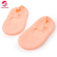 Semelles en gel de haute qualité pour fasciite plantaire, chaussettes respirantes, lavables, confortables, unisexes, certifiées BSCI, soins des pieds, marque Jinsheng