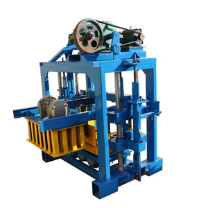 Máquina semiautomática para fabricar ladrillos QTF40-2, estándar de exportación, personalizable, para bloques huecos. - Product Image 3