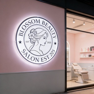 Custom Logo Acrylic LED Ultra Thin Light Box Sign Store Wall Decor Advertising Light Box Light for Shop Wall Decor - Product Image 4