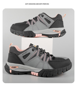 Stivali <span class=keywords><strong>da</strong></span> lavoro Anti-Smash e Anti-foratura <span class=keywords><strong>da</strong></span> <span class=keywords><strong>donna</strong></span> con punta in acciaio <span class=keywords><strong>scarpe</strong></span> di sicurezza impermeabili per uso in fabbrica per l'estate inverno autunno - Product Image 6