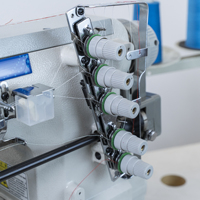 Machine à coudre industrielle à point interlock automatique de conception nouvelle HK-500-05D