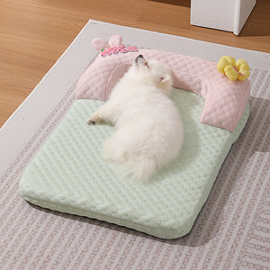 Alfombra refrescante para mascotas, alfombra refrescante de verano, alfombra para perros, cama refrescante para gatos, almohada de gelo, extraíble y lavable, apta para todos. - Product Image 2