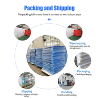 Boîte en plastique creux en PP recyclé, pliable, pour déménagement et stockage, empilable, antistatique
