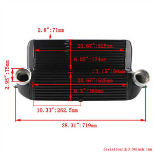 <span class=keywords><strong>Intercooler</strong></span> Pour <span class=keywords><strong>BMW</strong></span> X5 F15 E70 <span class=keywords><strong>X6</strong></span> F16 E71 35i 3.0L - Product Image 3