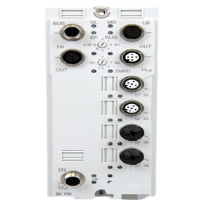 PLC RF-FLM BK PB M12 DI 8 M12 バスプログラミングコントローラー - Product Image 1