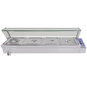 ไฟฟ้าสำหรับร้านอาหารบุฟเฟ่ต์4กะทะ1500W อุปกรณ์ครัวเชิงพาณิชย์ - Product Image 2