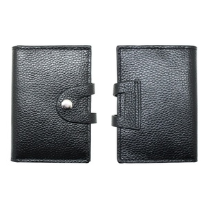 Boshiho Men Credit Id Coin Leather Front Pocket Black Slim Best Leather Business <b>Wallet</b> Card <b>Holder</b> - Product Image 6
