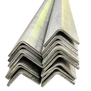 Acier d'angle laminé à chaud ASTM A36 A53 Q235 Q345 S355jr carbone acier à angle égal fer galvanisé L forme Angles en acier légèrement inégaux