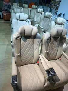 Sièges de capitaine universels en cuir de luxe pour Sprinter Van, avec massage et ventilation, fauteuil pivotant compatible Vito pour véhicule professionnel - Product Image 5