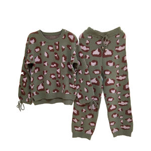 Homewear donna adulto tutina <span class=keywords><strong>pigiama</strong></span> <span class=keywords><strong>femminile</strong></span> di inverno del Velluto di Cotone carino strisce di servizio a casa vestito - Product Image 1