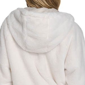 Street Style Wholesale Warm <b>Women</b> Hooded Coat with Faux <b>Fur</b> Casual Long Sleeve Jacket for Autumn and Winter - Product Image 6