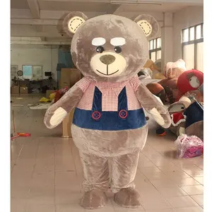 Cute brown teddy bear mascot costumes/cosplay adult bear costumes