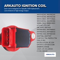 Paquete de bobina de encendido de alta energía ARKAUTO 90919-02244 UF333 para TOYOTA Corolla Camry RAV4 Matrix LEXUS ES240 2.4L L4 1AZ 2AZ