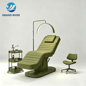 Cama de Belleza Eléctrica Inteligente y Moderna, Cama Curva para Pestañas, Muebles de Salón, Mesa y Cama de Masaje con 3 Motores para Esteticista - Product Image 6