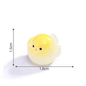 Miniaturas de Aves de Resina para Decoración de Paisajes, Accesorios para Llaveros de Caja Sorpresa DIY, Figuritas de Pájaros en Miniatura - Product Image 6