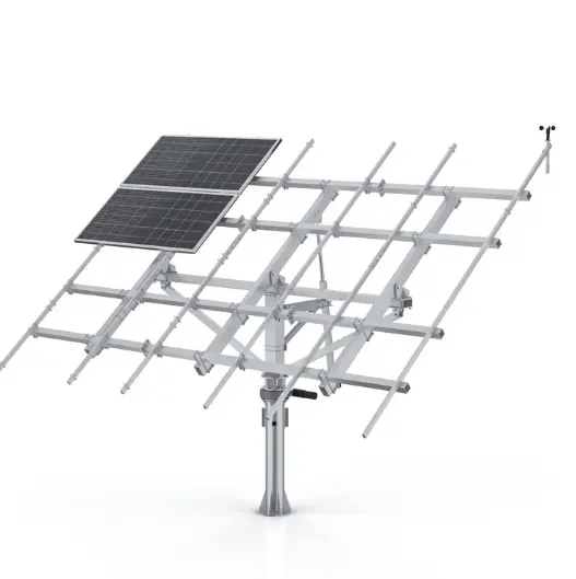 Boden montage komponenten Schwenk antrieb Solarpanel-Montage halterungen Single-Post-Solar-Tracking-System