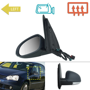 1K2857501 1K2857502 Rétroviseur extérieur électrique standard avec clignotant et chauffage pour VW <span class=keywords><strong>Golf</strong></span> MK5 V 1K 2003-2009 - Product Image 1