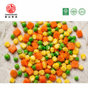 Légumes Mixtes Surgelés IQF Carottes <span class=keywords><strong>Pois</strong></span> Maïs Mélange de Légumes Boîte de 10 kg pour Frire, Soupe, Plat d'Accompagnement - Product Image 1