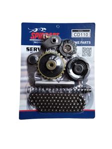 Rodillo guía <span class=keywords><strong>de</strong></span> motocicleta <span class=keywords><strong>de</strong></span> buena calidad, bomba <span class=keywords><strong>de</strong></span> <span class=keywords><strong>aceite</strong></span>, rueda guía <span class=keywords><strong>de</strong></span> goma, rueda <span class=keywords><strong>de</strong></span> tres vías y rodillo <span class=keywords><strong>de</strong></span> <span class=keywords><strong>cadena</strong></span> 25H <span class=keywords><strong>para</strong></span> CD110/JH70 - Product Image 4