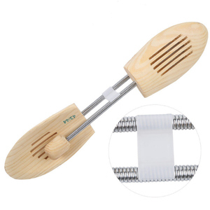 Ensanchador de zapatos de madera de One Way, expansor de zapatos de vestir con mango en forma de T en madera de Haya/madera dura (barnizada) - Product Image 5