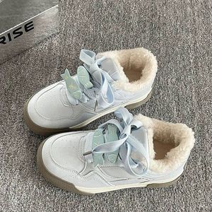Nuevos zapatos versátiles de estilo chino - Zapatos de plataforma para la temporada de primavera y otoño de 2026 - Zapatos blancos de suela gruesa - Product Image 3