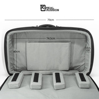 Accessoire d'effet de sac de transport de pédale de guitare portable pratique et étui de rangement d'instruments pour pédale