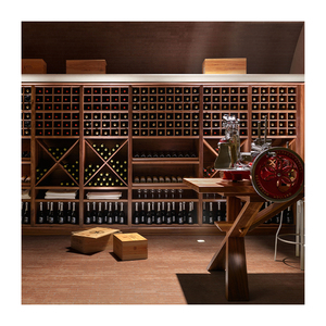 MCZ 럭셔리 홈 가구 와인 캐비닛 고급 앤티크 다이닝룸 가구 원목 와인 중국 캐비닛 - Product Image 2