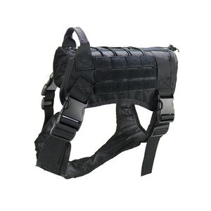 Gilet de sécurité réglable en nylon durable pour chien de grande race, anti-traction, pour l'entraînement de chasse en extérieur, avec laisse de traction - Product Image 1