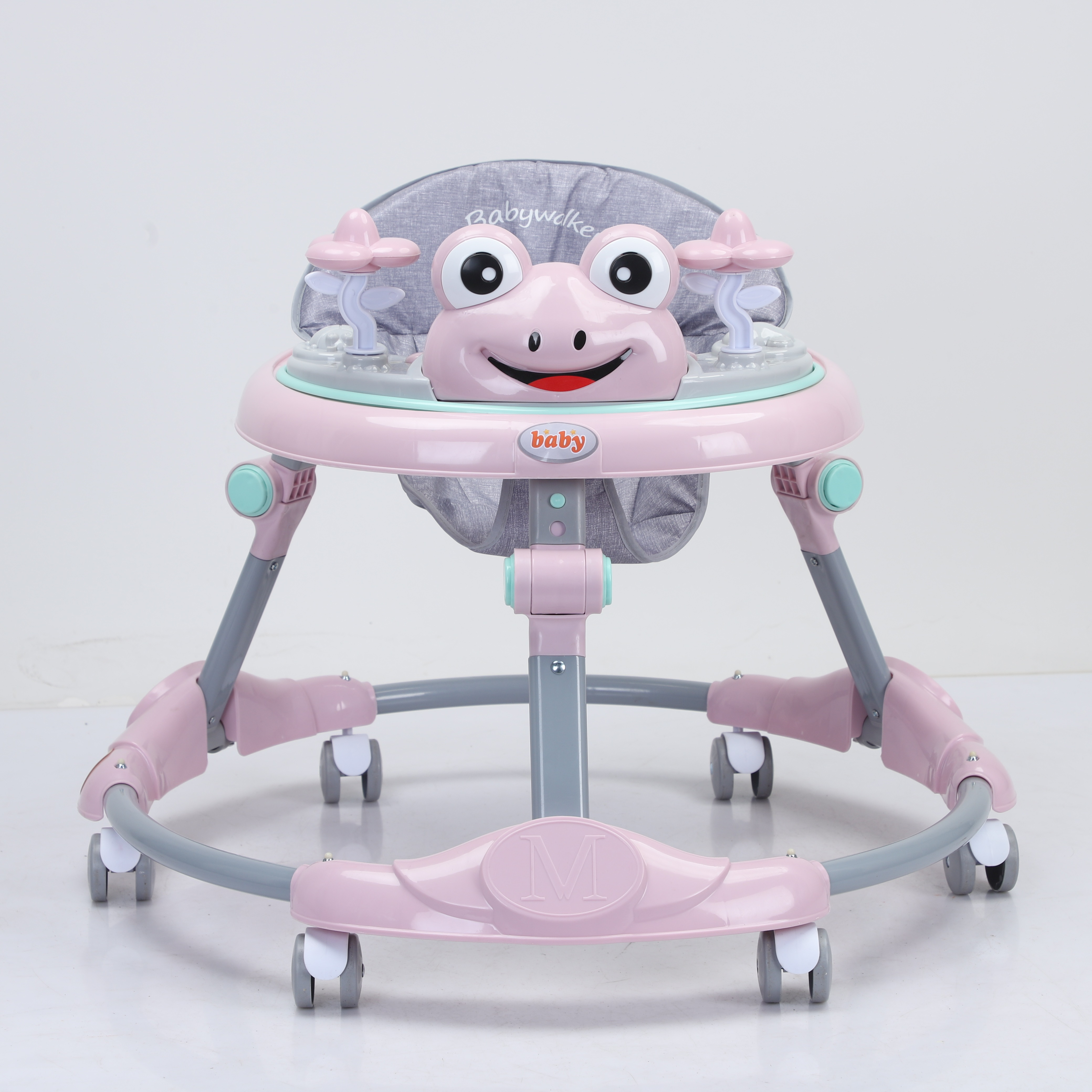 Andador Para Bebes Обучающие Многофункциональные Музыкальные складные дешевые детские ходунки с колесами и сиденьем